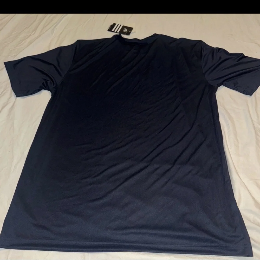 Adidas Clima Tech Tee Shirt Mens Black Athletic Performance Size 2X